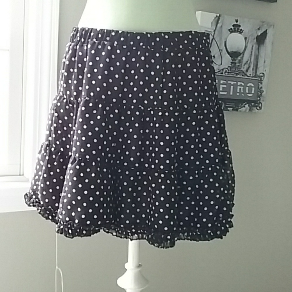 Polka dot skirt